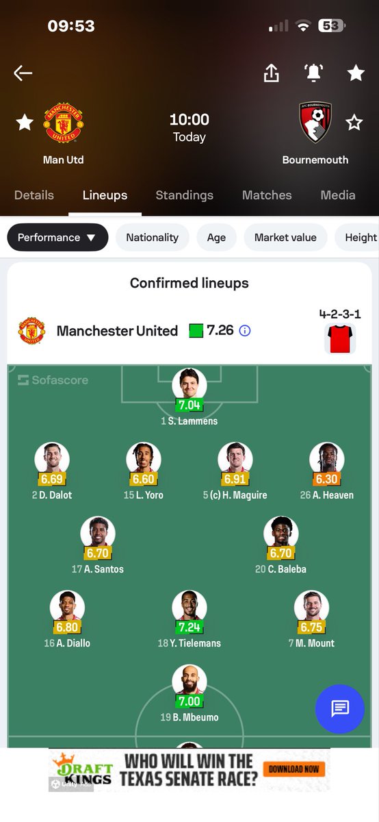 ThattGuyy01's tweet photo. Dropping Bruno would help this team Man U isn’t winning this game @UTDTrey https://t.co/jvS1nr2Rs8