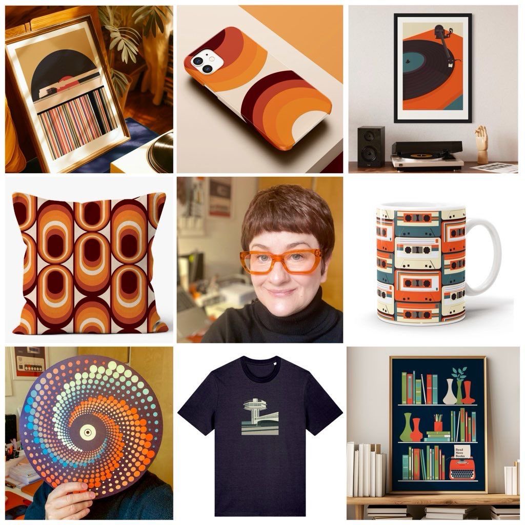 GailMyerscough's tweet photo. Hello!
It doesn’t cost anything to retweet but it helps me spread the word about my small business. 
My online shop is full of bold &amp; colourful prints, homewares and cards.
I’m also available for freelance design work and art licensing.
https://t.co/NHvDYCixD4 https://t.co/Axs0zFCvrr