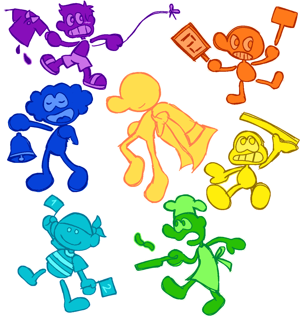 kirbychu26's tweet photo. Sorry to beep you waiting!⭐
#gameandwatch #deltarune https://t.co/yKJgy85IMU
