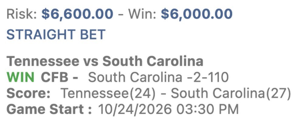 PropJoeDFS's tweet photo. ALL GAS. NO BRAKES. 🚀💰

💣 10U POTY CASHED
✅ UCF +7.5 -110 10U POY
✅ South Carolina -2 -110 3U
✅ Wisconsin +3 -110 2U
✅ Rockets +1.5 -110 2U
❌ Michigan State +16 -110 1U

+15.9U YESTERDAY 🔥📈

$100 BETTORS: +$1,590 💰
$1,000 BETTORS: +$15,900 💰💰

I’M A MONEY PRINTER. 🤑🖨️