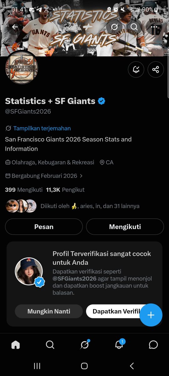 dofnkey's tweet photo. @YunaaTalkCrypto @SFGiants2026 Oke https://t.co/PtFGBVD0Rw