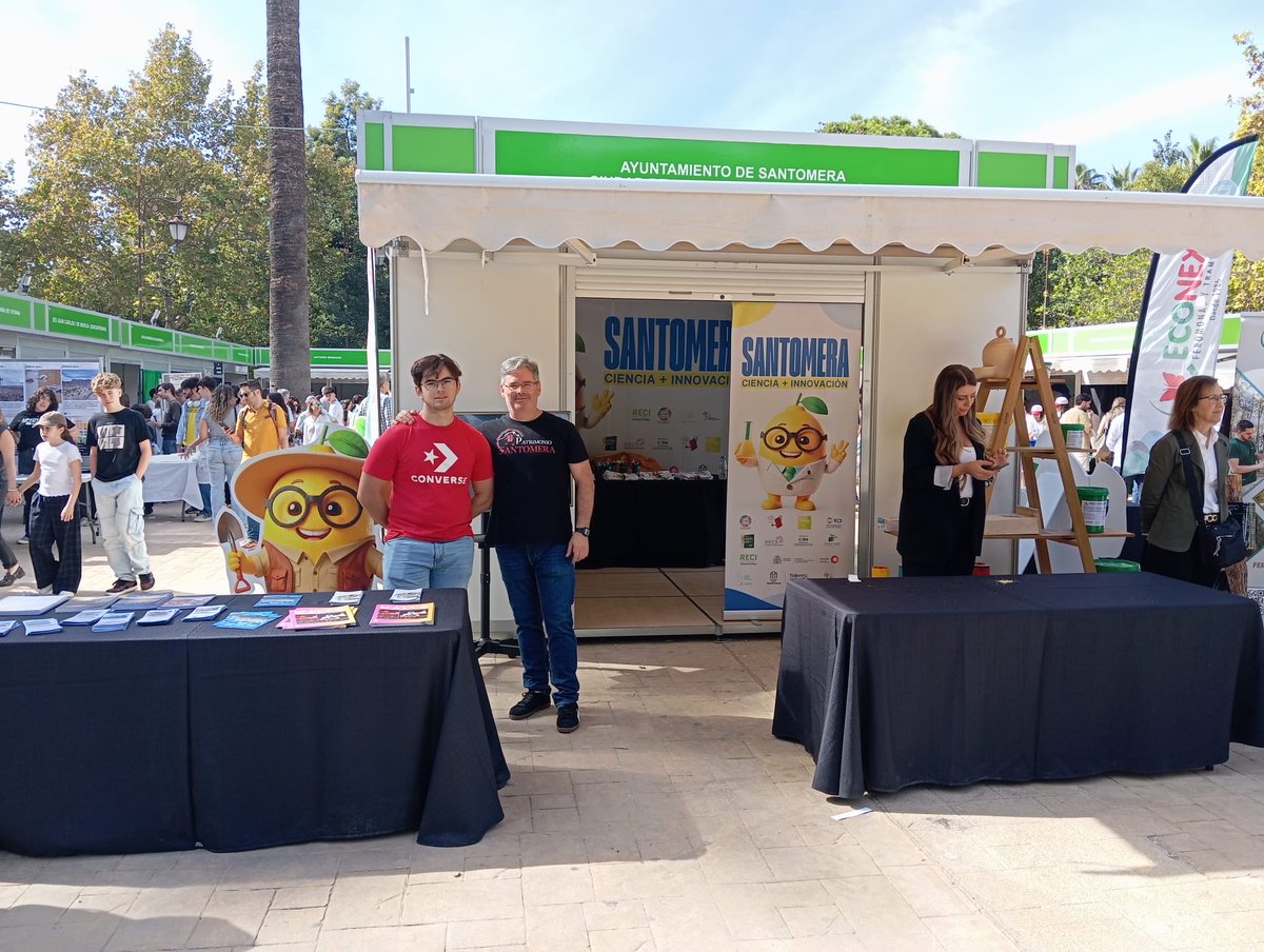 PSantomera's tweet photo. Este fin de semana hemos hecho nuestra aportación en la #Secyt26. Llegando algunos de los trabajos de investigación así como repercusión en nuestro patrimonio. Queremos dar las gracias al @AytoSantomera_ por contar con nuestro trabajo para este espacio. https://t.co/dfy3JiDFJa