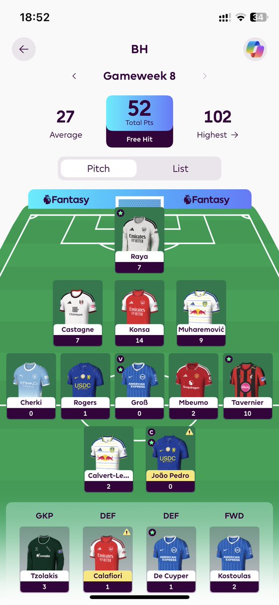 bhig_bru's tweet photo. @OfficialFPL Not bad 😎 https://t.co/ezZXtWcrlQ