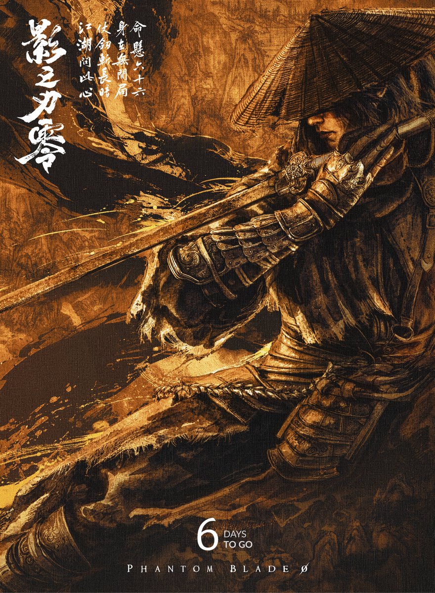 Okami13_'s tweet photo. Phantom Blade Zero hand drawn artwork made by Chinese artist Huang Hai.

Reviews drop tomorrow, 4 days until launch. https://t.co/lhtduUtcLk