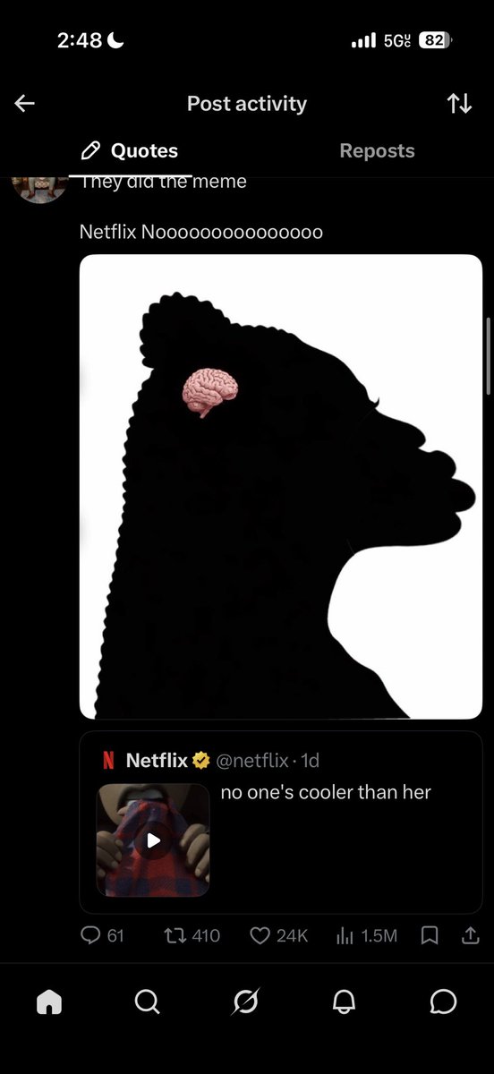 DdumGum's tweet photo. “If you want representation so bad make your own characters” mfs when an original character was made: https://t.co/7xvUpQgfCQ
