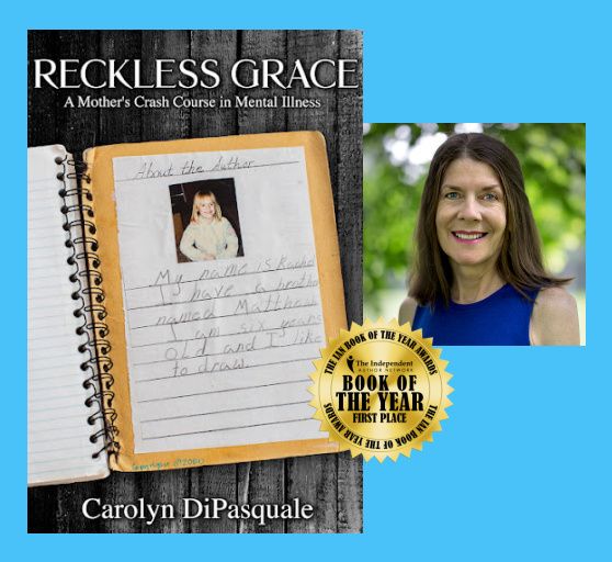 eBookConnection's tweet photo. Carolyn DiPasquale is the #author of "Reckless Grace: A Mother's Crash Course in Mental Illness" #memoir
‘Compelling and heartbreaking.’-Amazon Review
https://t.co/f0McHSgwA8
#amreading #goodreads #booktwt #iartg #ian1 https://t.co/kBsw1u1Qwj