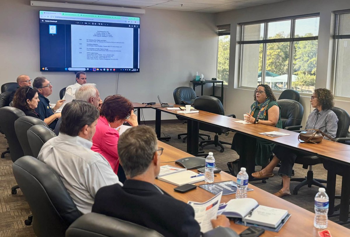 LAPCSTeam's tweet photo. We've been busy this fall at @LAPCS attending the K-12 Student Success Pathways, Work-Based Learning Coordination, and SCR 80 MFP Task Force meetings, along with BESE meetings. We also recently presented to Congressional HELP Committee staff. #LaEd #lalege #bese #lagov https://t.co/RHQW8Bp9Oi