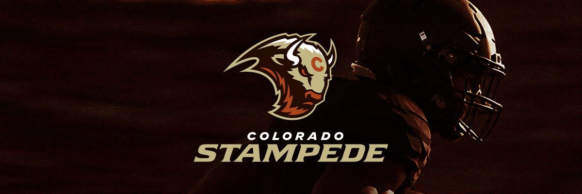 JamesLarsenPFN's tweet photo. Official logo for the #UFL's newest team: The Colorado Stampede.

#Stampede fans, how are we feeling? https://t.co/2Mhj53lN3I