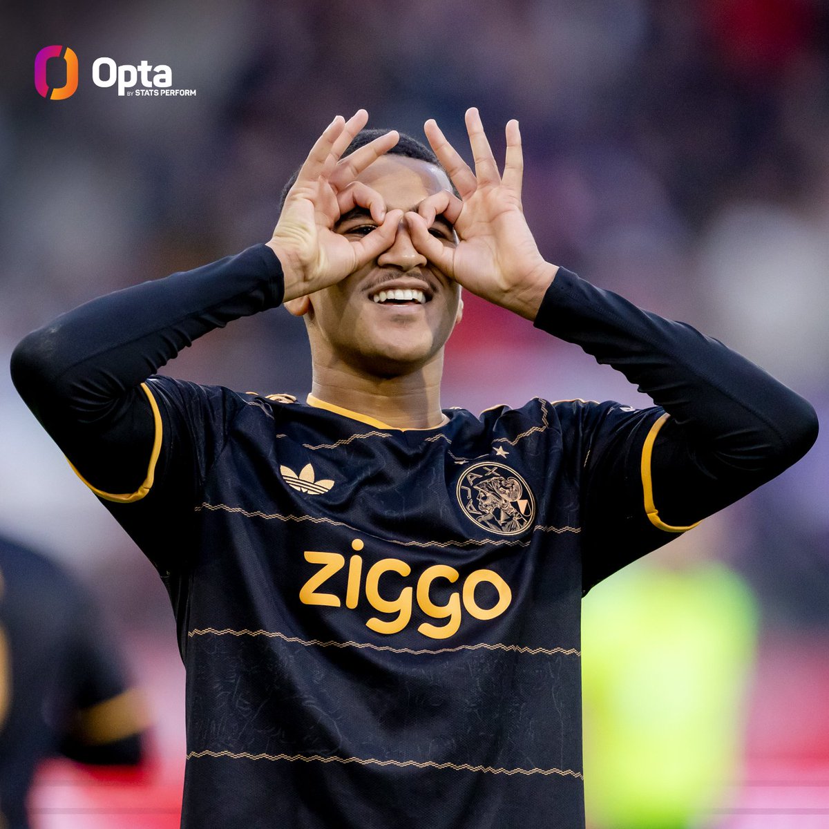 OptaJohan's tweet photo. 17 - Abdellah Ouazane (17 years and 283 days) was the youngest Ajax player to score in consecutive matches since Ryan Gravenberch in 2019-2020 (17y, 248d).

Vision. https://t.co/12Oyn61r72