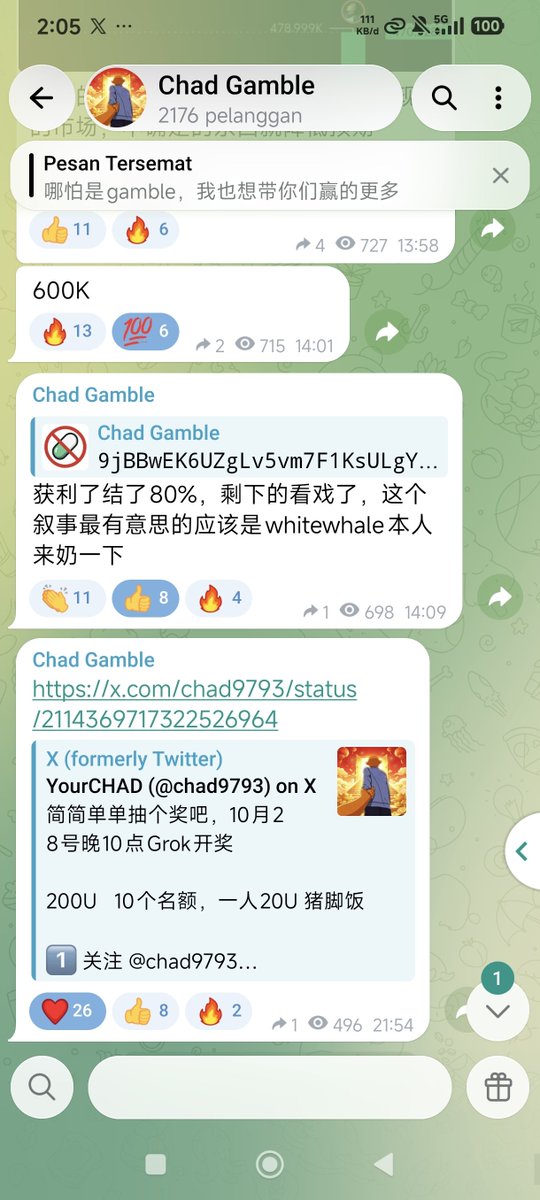 Based_Vincent's tweet photo. @chad9793 Done ✅ 
Thanks you ❤️ @chad9793

0xDcA9c199e2Cd3e6C3E2c0D203934732F2288d1Ef https://t.co/aW6rEc0NYB