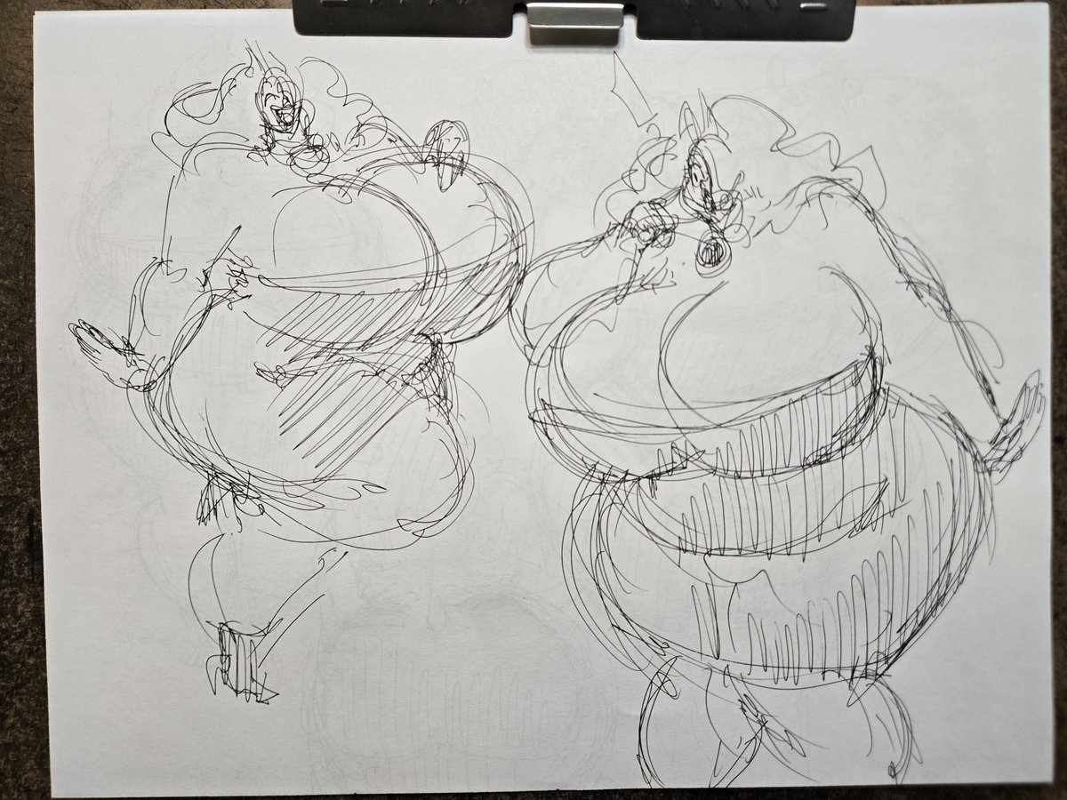 TheHallofArt1's tweet photo. Just some little sketches of everyone's favorite batty lady, Betty. https://t.co/wBtAQXCTdF