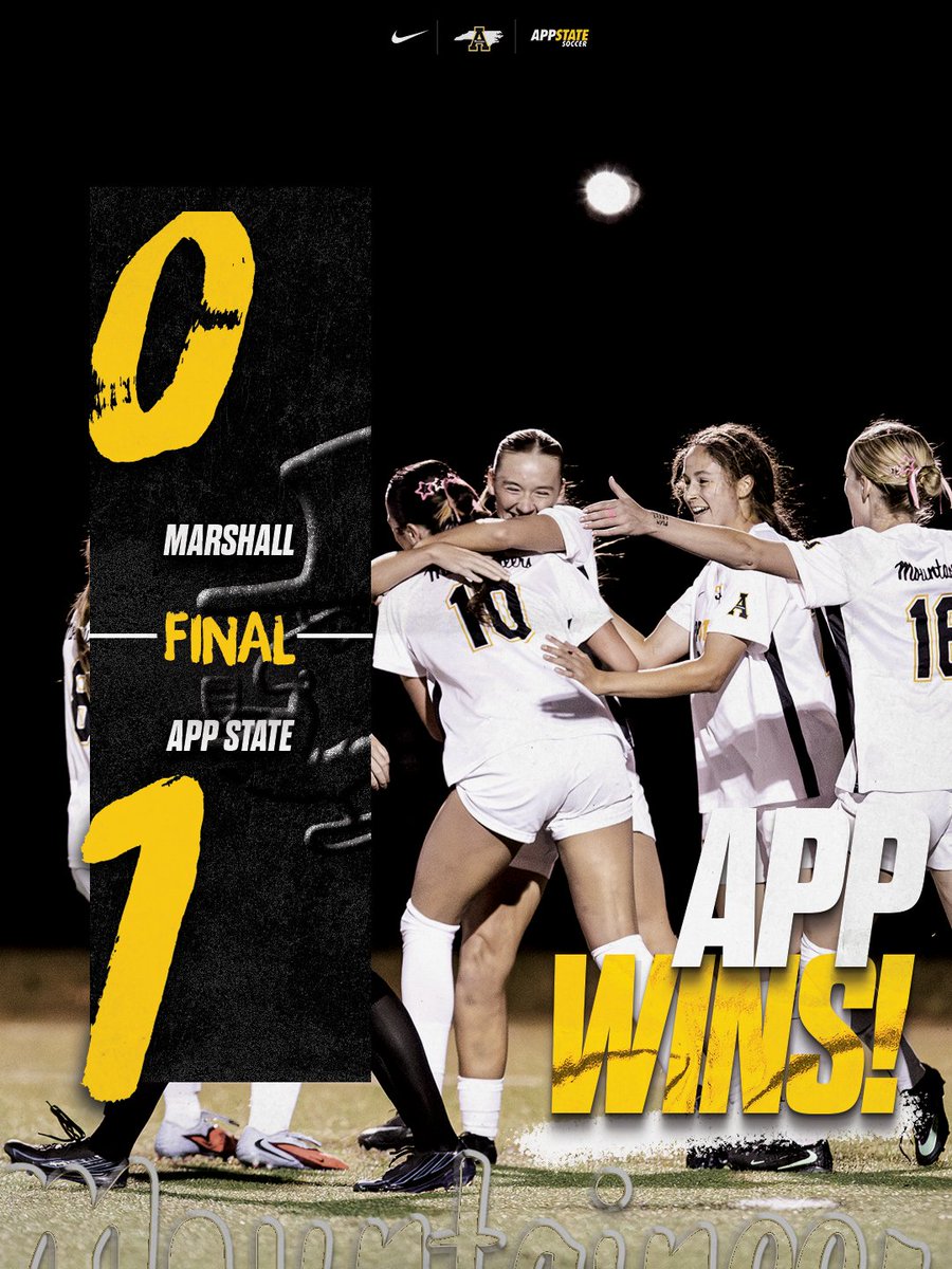 appstatewsoccer's tweet photo. 𝐌𝐎𝐔𝐍𝐓𝐀𝐈𝐍𝐄𝐄𝐑𝐒 𝐖𝐈𝐍!

Ellie Garrison heads in a goal for the Mountaineers who win their ninth clean sheet of the season! 

#elevAte https://t.co/8Bu3HP5CXF