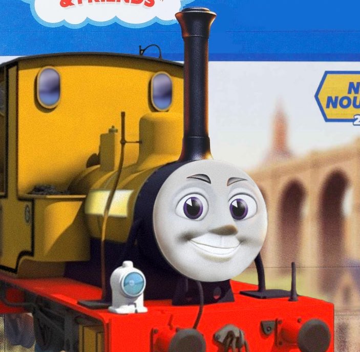 ThomasTogTid's tweet photo. Bored, so here are some Character edits in the railway stories analogue style https://t.co/MGAD21QMLi