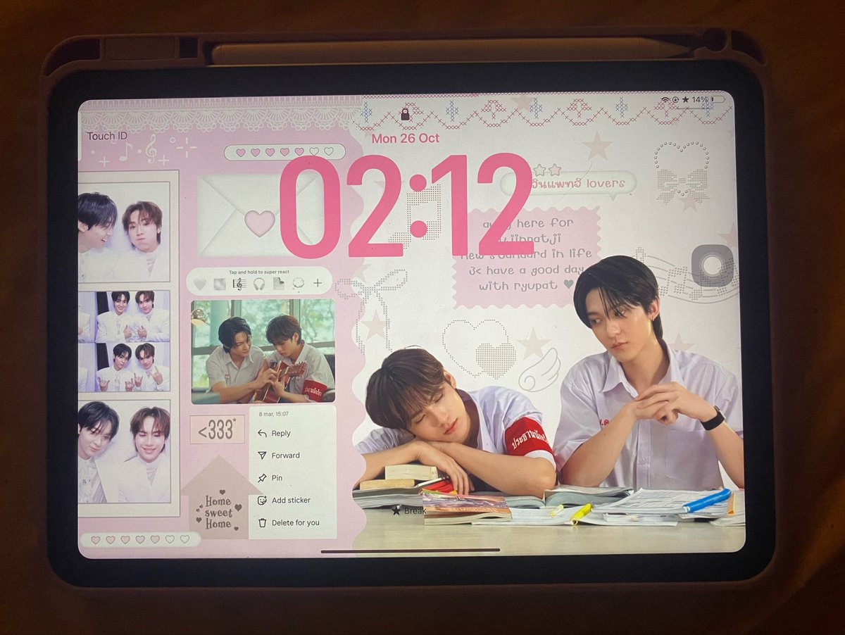 pigdeksombun's tweet photo. @ailuvmena คิ้วม้ากกกกกเลยค่ะมัม ㅜ ㅜ กำลังใจในการเล่นไอแพดม้าก มัมทำจ๋วยม้ากฮือ 😭🤜🏻 https://t.co/ZC0jD8D8iz
