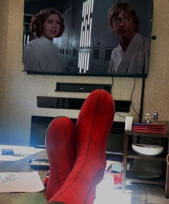 SPID3RSHANE's tweet photo. the kind of pictures peter sends mj https://t.co/XxcRzkqWtY