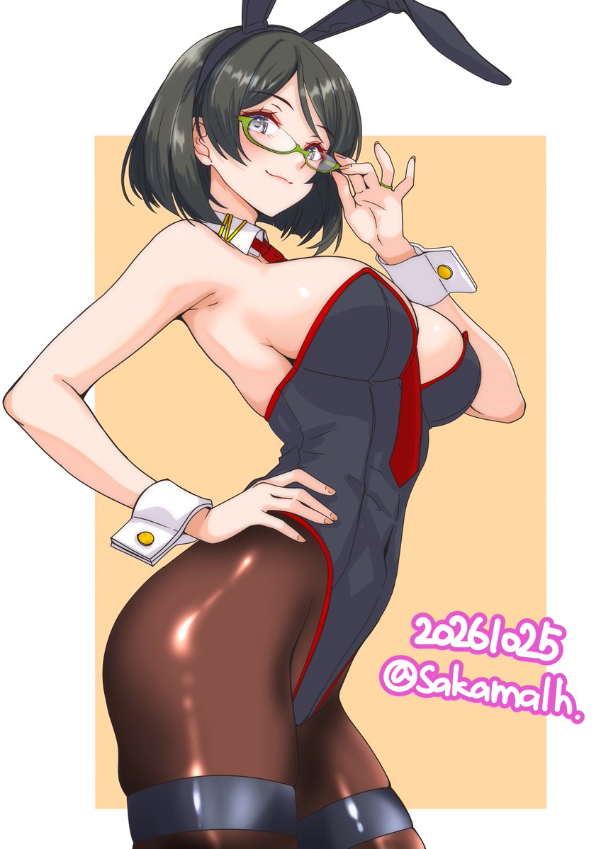 sakamalh's tweet photo. この強化により、霧島の戦、闘力…？　向上しました！！
#艦これ版真剣お絵描き60分一本勝負_20261025 https://t.co/ENTrmFPAEq