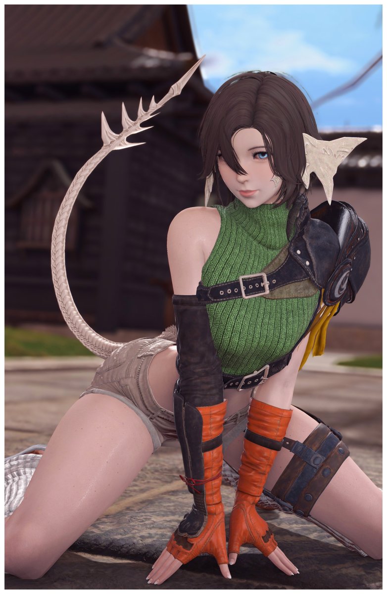 TinaTinaXIV's tweet photo. Yuffie 💚 https://t.co/nnJ3us6eTe
