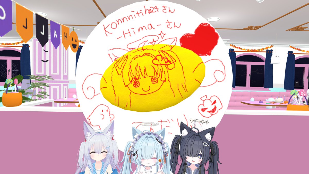 nagi60415346's tweet photo. ハロウィン営業の #てんだりぃ 
初キャストでドキドキでしたが楽しかったですー♪

オムライスがんばりました！ https://t.co/y6etqkJUiE