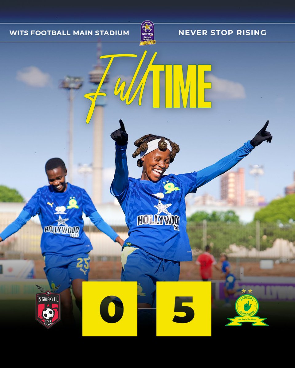 SundownsLadies's tweet photo. A profitable outing for Banyana Ba Style👆 

7', 31' Tholakele 
46' Donnelly 
58' Biyana 
80' Rabale 

#SundownsLadies #NeverStopRising #HWBSL https://t.co/eO1RYSf61b