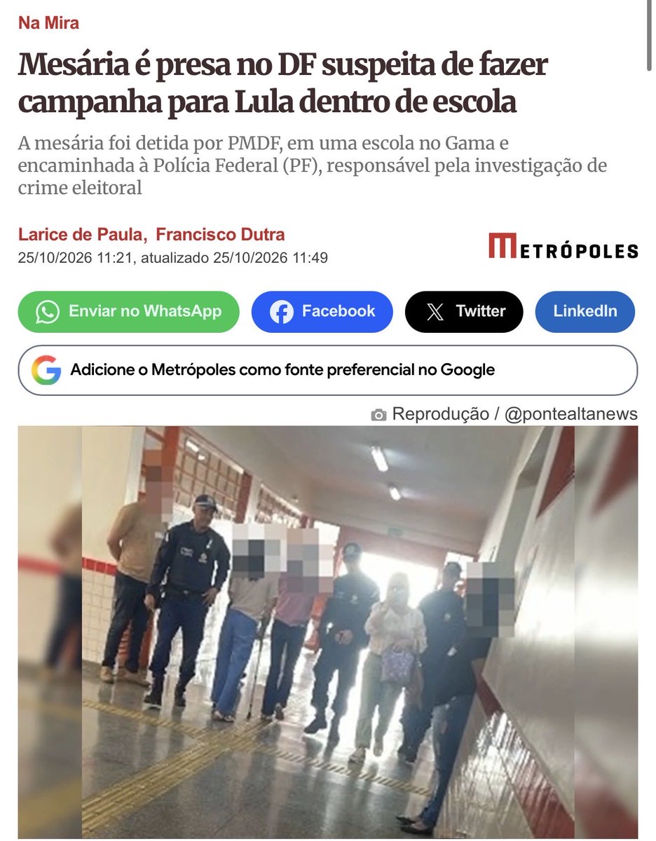 Haaaysb's tweet photo. Petista SEMPRE fazendo MERDA https://t.co/Y3wJusmVC6