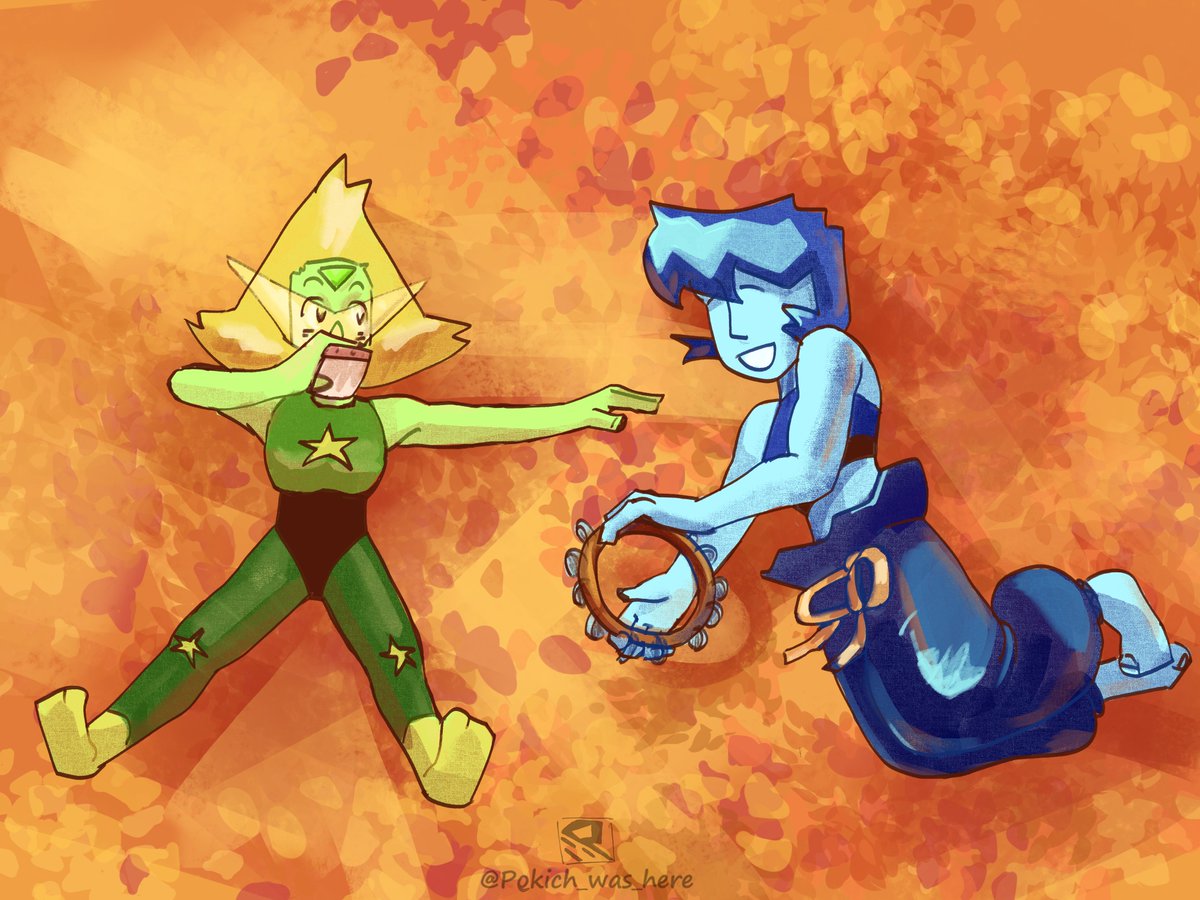 Pekich_was_here's tweet photo. dAy 25: music
mb ill comeback to other 2 chalenges

#lapidottober2026 #StevenUniverse https://t.co/Y6WbmXd1AG