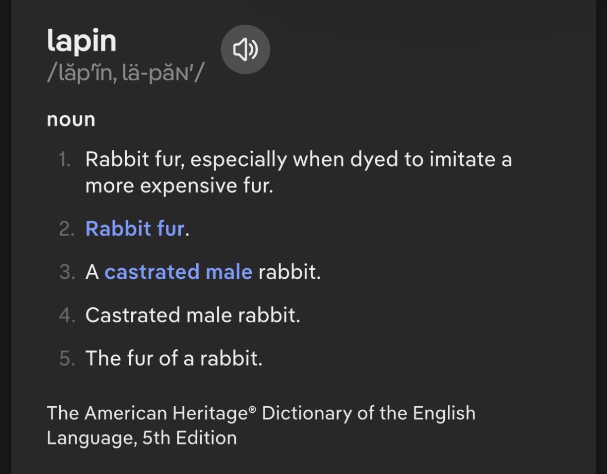 puggamaroll's tweet photo. @OmniProxyX @RealEvanDoThin1 All the obvious cringe and grooming aside, Bunlith is such a stupid name. If you wanted to make a rabbit themed version of “Lilith” then why not Lilapin? Lapin fits in more ways than one. https://t.co/MqA9vOS6Sd