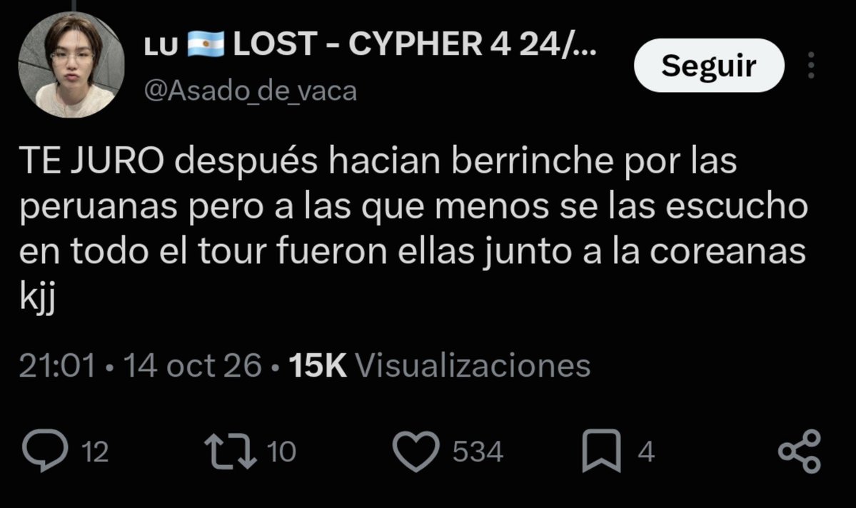 iluvyagustd's tweet photo. Pero estas eran ustedes cuando fueron los conciertos en CHILE, ahora no se le que les dio por hacerse las buenitas cuando fueron super crueles con chile https://t.co/jvBbt8KVcE