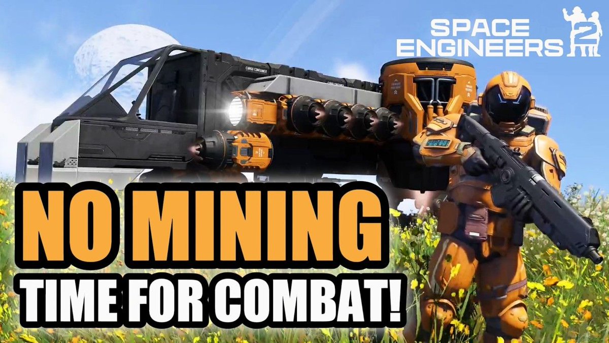 SpaceEngineersG's tweet photo. Qutatron - Space &amp; Survival 🤩 

💥 No Mining Challenge Begins! Space Engineers 2 Hostile NPC Update

➡️ https://t.co/7n2J6q27cS

🪐 Play Now or Wishlist on Steam: https://t.co/Rmt6agfN4N https://t.co/gNkLtkPcZ1