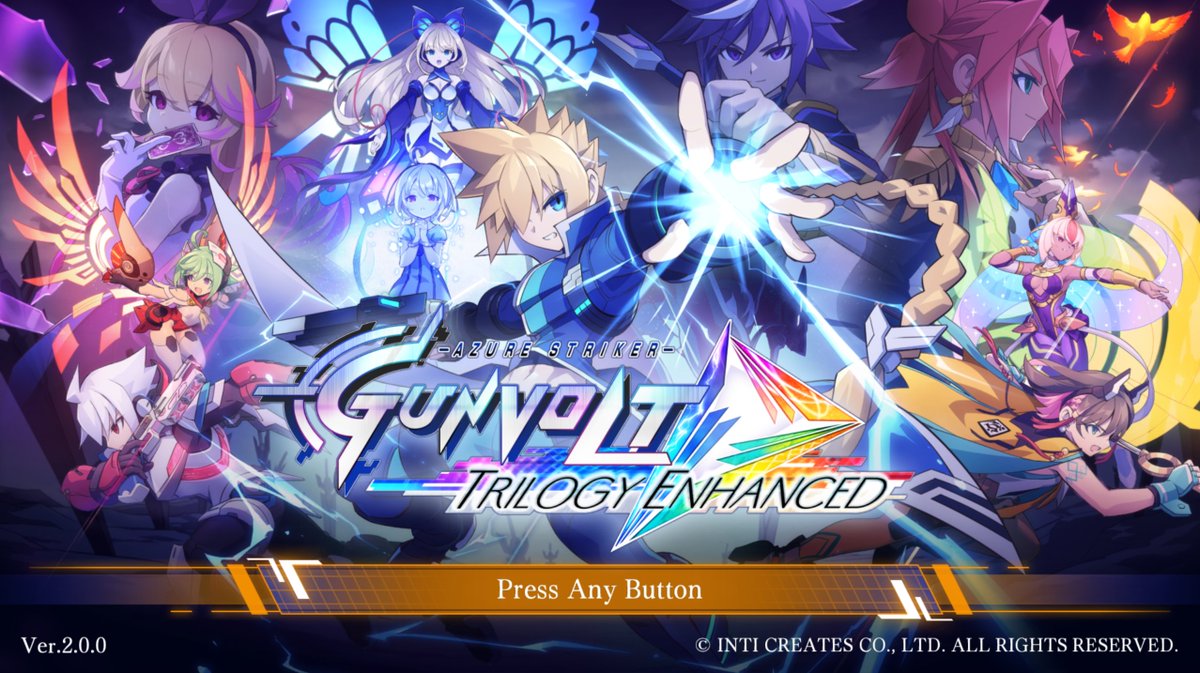 ProtoSP's tweet photo. Aviso para los que vayan a jugar a la Trilogy Enhanced de Gunvolt:

El GV3, el Connect iX y el GX vienen con un bug enorme por defecto, para arreglarlo solo tenéis que ir a esta opción y en voces ponerlo así https://t.co/ugoEHsH5AC