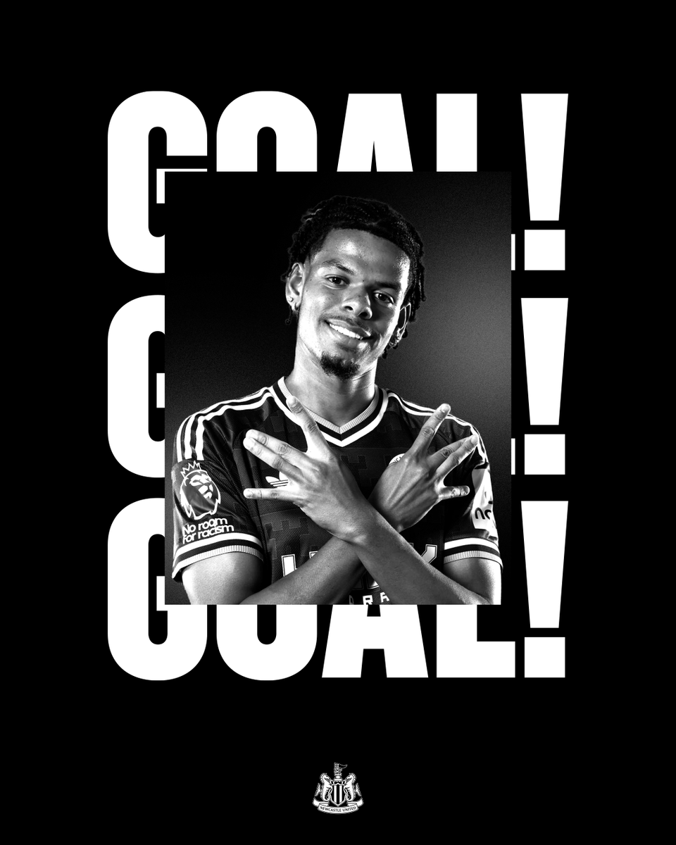 NUFC's tweet photo. Murph's delivery, Osula's finish, we lead 😍

GET IN! 🙌 https://t.co/8o4RsgJ3jh