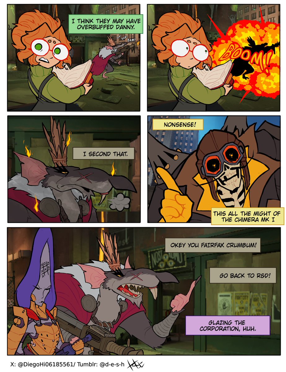DiegoHi06185561's tweet photo. Found the interaction so funny I decided to make a comic out of it. #deadlock #deadlockfanart https://t.co/QKVkawjXz4