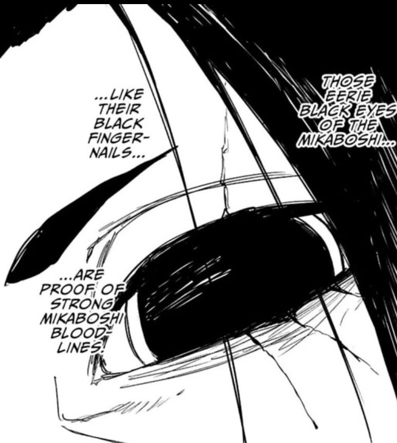 Goodbye_Aki's tweet photo. You know who else has large black eyes and black finger nails? https://t.co/LnKu0i8yZl