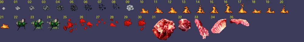MoneyShift64's tweet photo. Cruis'n World on N64 has some unused sprites as well. Looks like they had roadkill in at one point before removing it. https://t.co/nw1rjSjt08
