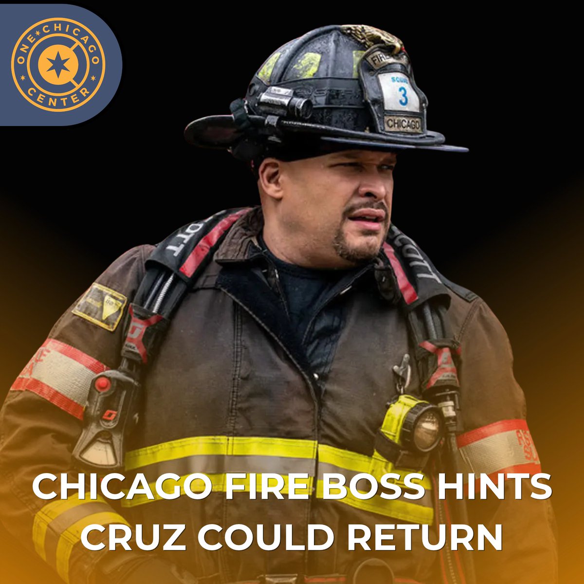 OneChicagoCtr's tweet photo. While Joe Minoso is leaving #ChicagoFire, it seems his appearance in the 300th episode might not be the last time fans will see his character, Joe Cruz! https://t.co/WA9YIQ9lSJ