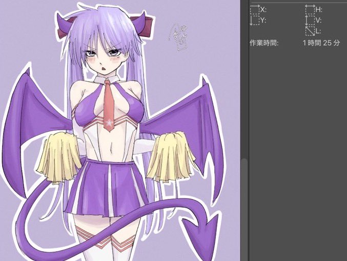 shockyoupan's tweet photo. めっちゃ筆速くないですか！？
（ラフはアナログで描くから本当は＋10分くらいだけど） https://t.co/USIqP5vjeE