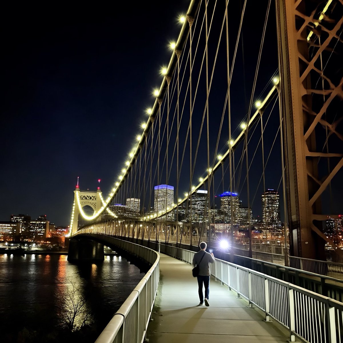 felabayomi's tweet photo. Get ready for breathtaking views! 🌉 Walk across the historic Roebling Bridge in Cincinnati for stunning skyline vistas and a taste of local history. Don’t forget your camera—this urban gem is a perfect spot for stunning pics! 📸 #CincinnatiViews #ExploreCincy
https://t.co/drG161hXMw