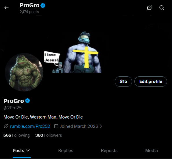 2Pro25's tweet photo. 360 followers over night! Thank you. I will keep shouting out Groypers who need support. Comment down below if I haven't followed you. https://t.co/jVuSfP3UuY
