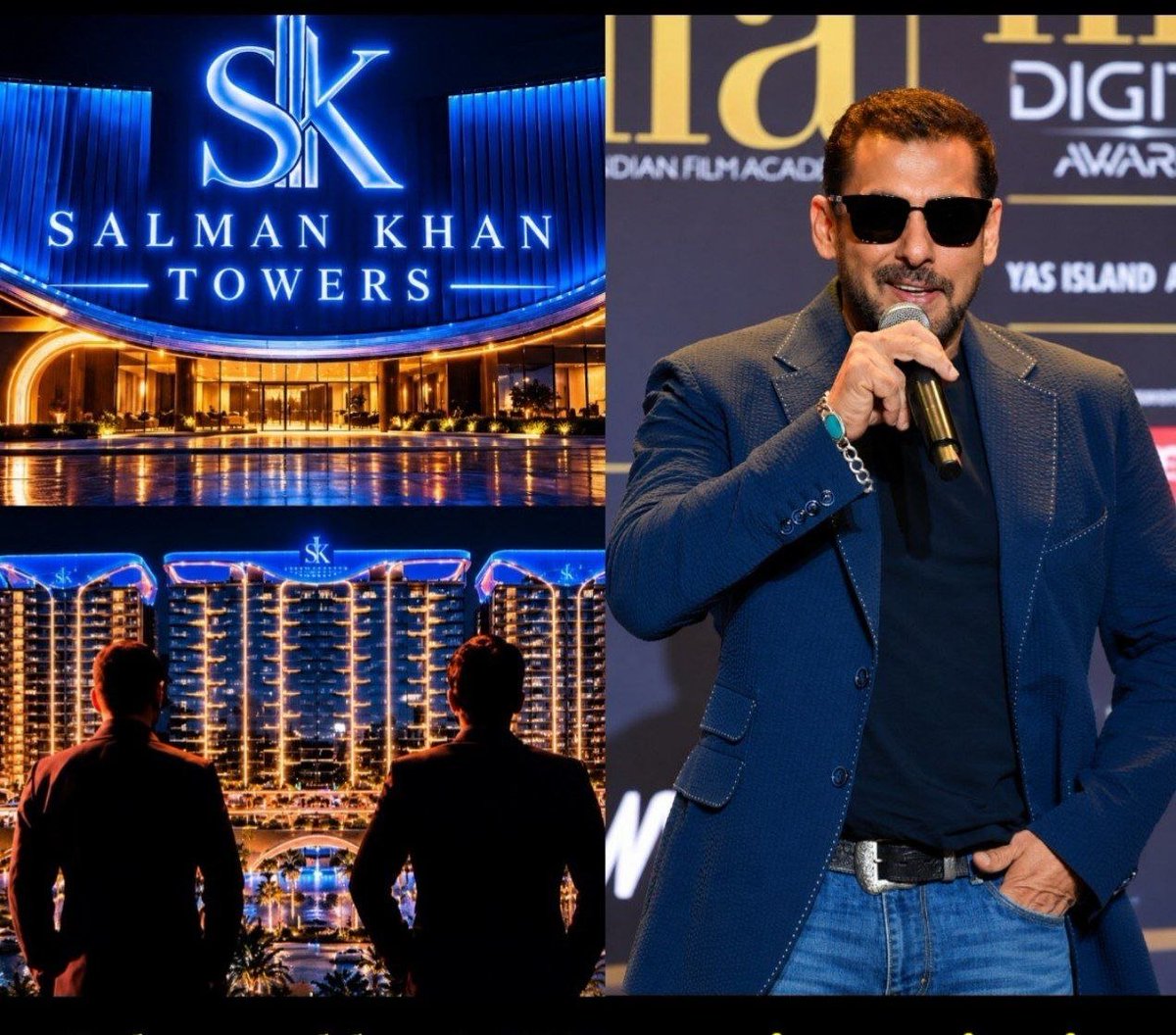 NikhatPraw70799's tweet photo. Salman Khan is more than just a Bollywood superstar 🔥
Now his name is also making headlines in the world of luxury real estate
Reports suggest that an upcoming premium tower called SK Tower in Punjab could bring the superstar's name into the luxury property sector
From blockbuster films and brand endorsements to business ventures Bhaiजान has built a powerful presence beyond the big screen
If the reports are confirmed this could be another interesting chapter in his business journey
For now all eyes are on the project and the details surrounding it
Would you consider living in a luxury tower associated with a Bollywood superstar