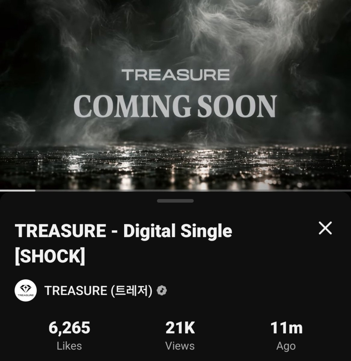 dailytre4sure's tweet photo. TEUMES, BE LOUD! 📢🔥

Head over to YouTube and LIKE, SHARE, and STREAM the “SHOCK” snippet! Make some noise and let the whole world know TREASURE IS COMING BACK!

Spread the pre-save link everywhere and get yourselves READY for the comeback. LET’S DO THIS FOR TREASURE! 🫡💪

🖇 https://t.co/tBxbTnhtYv

PRE-SAVE HERE:
🖇 https://t.co/9xEjexbacc

PRESAVE TREASURE SHOCK
#TREASURE_SHOCK_D7
#TREASURE #트레저
@treasuremembers