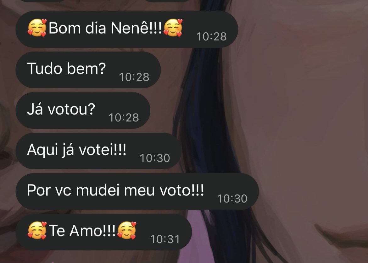 shatteredcrows's tweet photo. ontem, antes de dormir, postei alguns stories sobre homofobia em governos conservadores e o perigo para nós caso Lula não seja eleito. hoje, acordo com essas mensagens aqui do meu pai:

virei o voto mais importante da minha vida. te amo, pai https://t.co/iahlnx9wV3