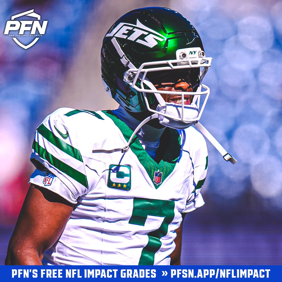 PFN365's tweet photo. Highest completion rates under pressure among NFL QBs entering today, per TruMedia:

🎯 Geno Smith, NYJ - 62.0%
🎯 Brock Purdy, SF - 54.3%
🎯 C.J. Stroud, HOU - 54.0%
🎯 Drake Maye, NE - 53.8%
🎯 Lamar Jackson, BAL - 53.3%
🎯 Jared Goff, DET - 50.0%
🎯 Justin Herbert, LAC - 50.0%
🎯 Tyler Shough, NO - 49.4%
🎯 Deshaun Watson, CLE - 49.1%
🎯 Joe Burrow, CIN - 49.0% 

*Minimum 100 dropbacks