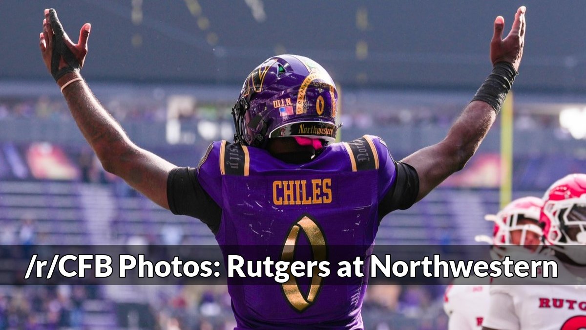 RedditCFB's tweet photo. /r/CFB Reporting: Photos from Northwestern's 42-14 win against Rutgers
https://t.co/HMAPfOETht https://t.co/4wJyrBzsTB