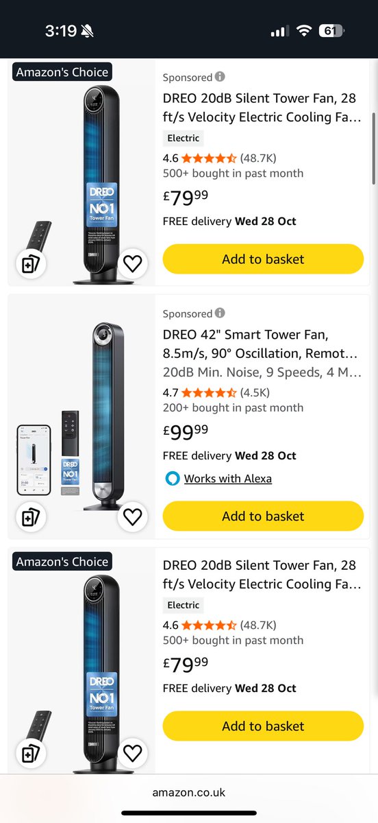 StevenCutsforth's tweet photo. @finderrio @SharnTheDon @MKProductions01 @GordoFreem Technology is amazing. There are cheaper options, this was just a quick search that took me 30 seconds https://t.co/ARsIiJ3EVz