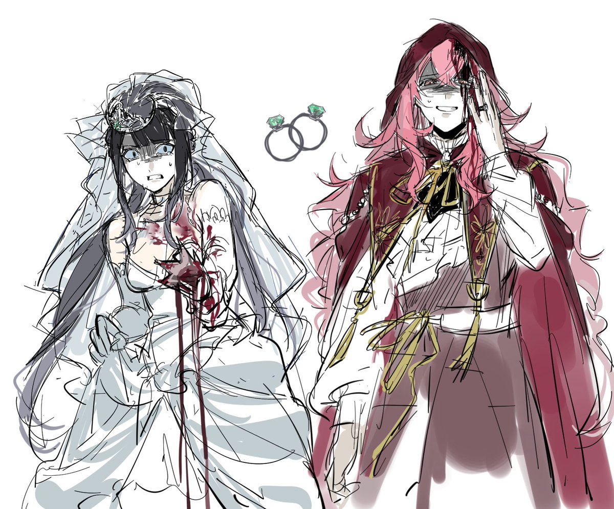 NONECHOmejc's tweet photo. 剧透注意⚠️
全部是👑yu 的恶心人产物对不起
#OVERREQUIEMZ https://t.co/pfNAnQgXBD