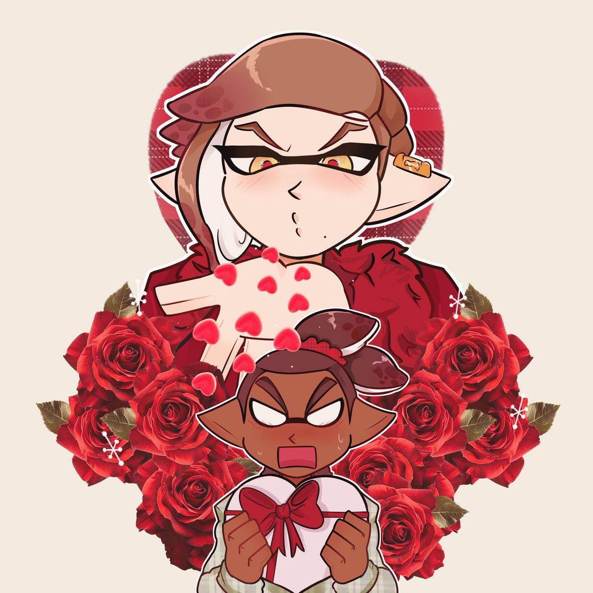 Emprider's tweet photo. 📌🦑
Howdy, I'm Rider! I'm a Splatoon artist. I mostly draw Raien/Enrai. I also do mock-up renders in Flexlion as a side hobby. 3L が好きですが、主にライエンを描きます。日本語勉強中（片言で話したり、翻訳機を使ったりします）…が、日本人のコロイカ絵描きさんとも繋がりたいです。 https://t.co/yVOIvmyEFd