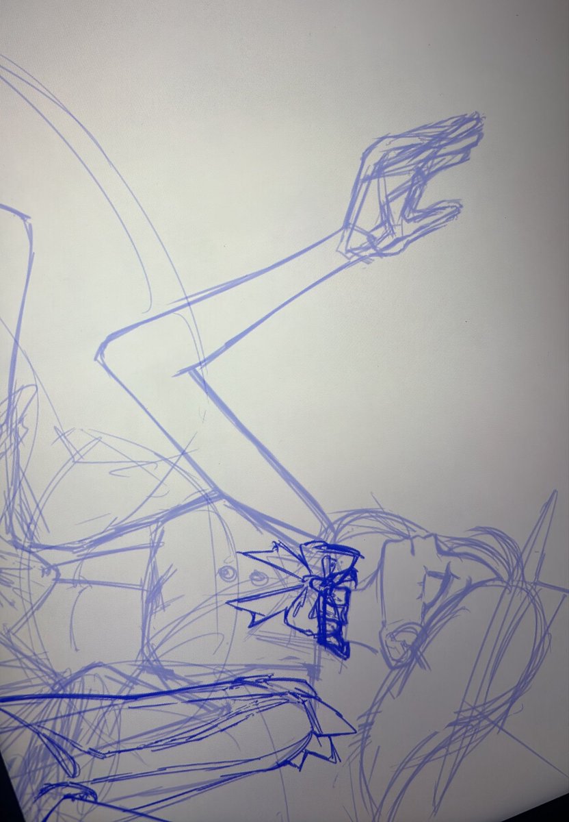 dear_anna_37's tweet photo. 아 밑그림 그리던 거 잘못 합쳐서 손 다시 그려야 해 https://t.co/bPVpqOjkzr