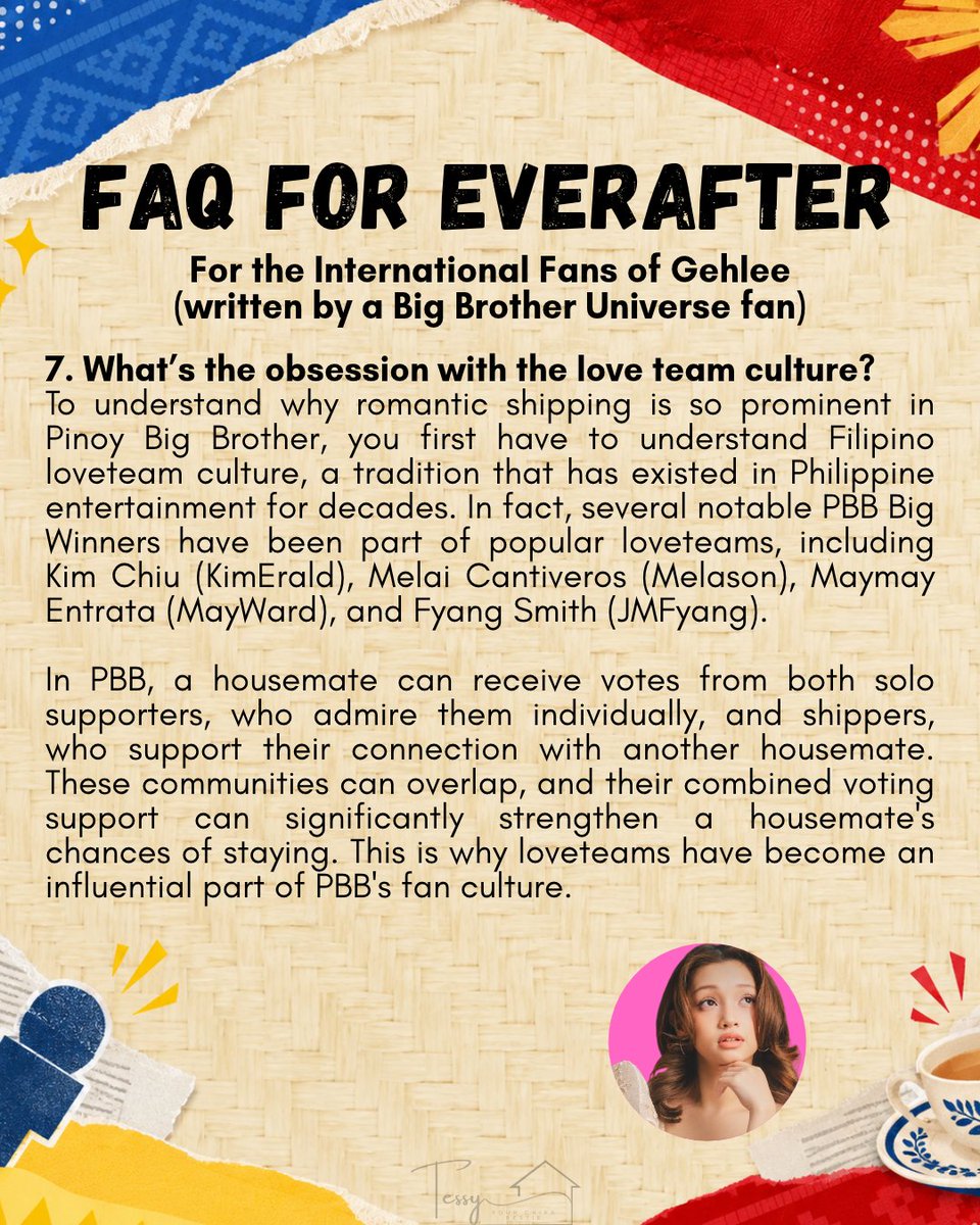 CollabS12PBB's tweet photo. [FAQ for EverAfter]

For International Fans of Gehlee 

If you have more questions, I'll answer in the replies.

#PBBCollab3FirstNight https://t.co/Oad8QW4Jar