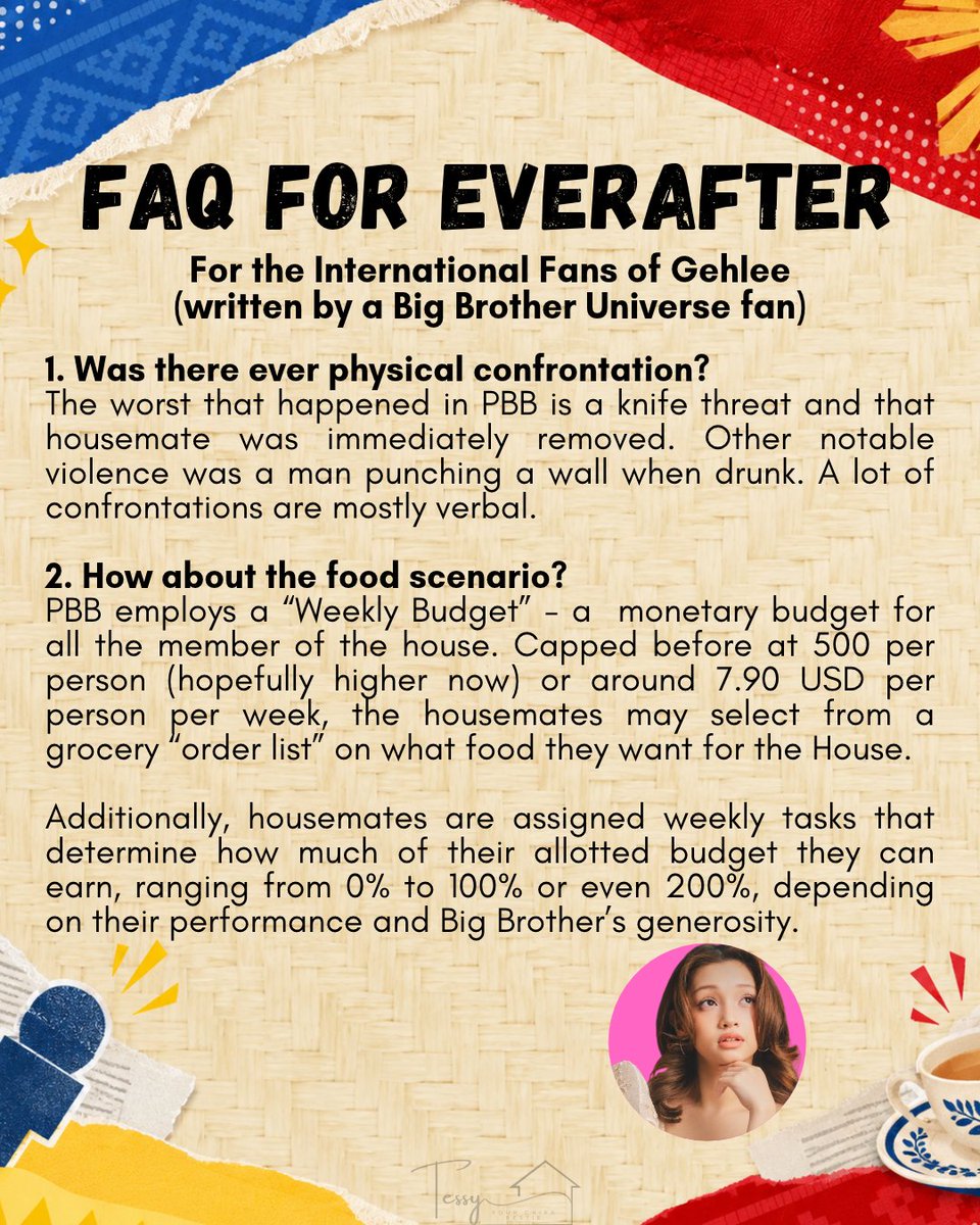 CollabS12PBB's tweet photo. [FAQ for EverAfter]

For International Fans of Gehlee 

If you have more questions, I'll answer in the replies.

#PBBCollab3FirstNight https://t.co/Oad8QW4Jar