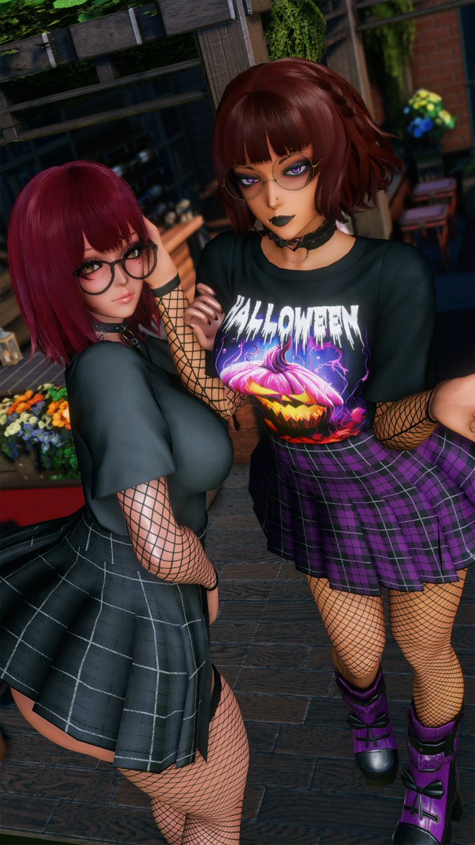 Katalina617's tweet photo. What can i say we look too damn good 😈 @Fartemis_Pso2

#PSO2NGS
#PSO2NGS_SS
#PSO2GLOBAL https://t.co/wvZFt6TsOq