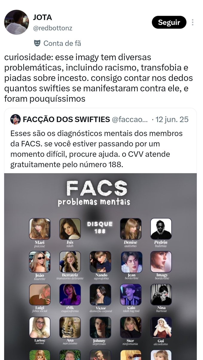 alauretty's tweet photo. NÃO IR VOTAR NÃO É LEGAL! Mas sabe o que também não é legal? Ser GAY e cometer crimes de racismo, transfobia e machismo na internet né @13imaginator 
Mas a sua memória é fraca né imaginator, até porque você nunca sustenta o que fala e depois apaga para se fazer de vítima, IGNÓBIL https://t.co/9oSBm9fh63